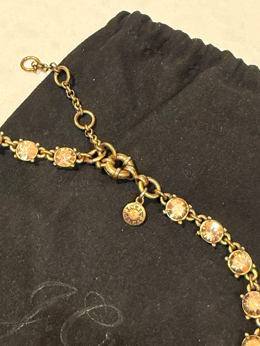 J. Crew Crystal Tennis Necklace - photo 4