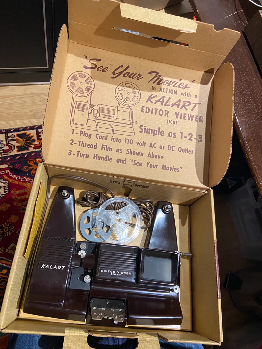 Kalart Editor Viewer Eight Film Editing Machine