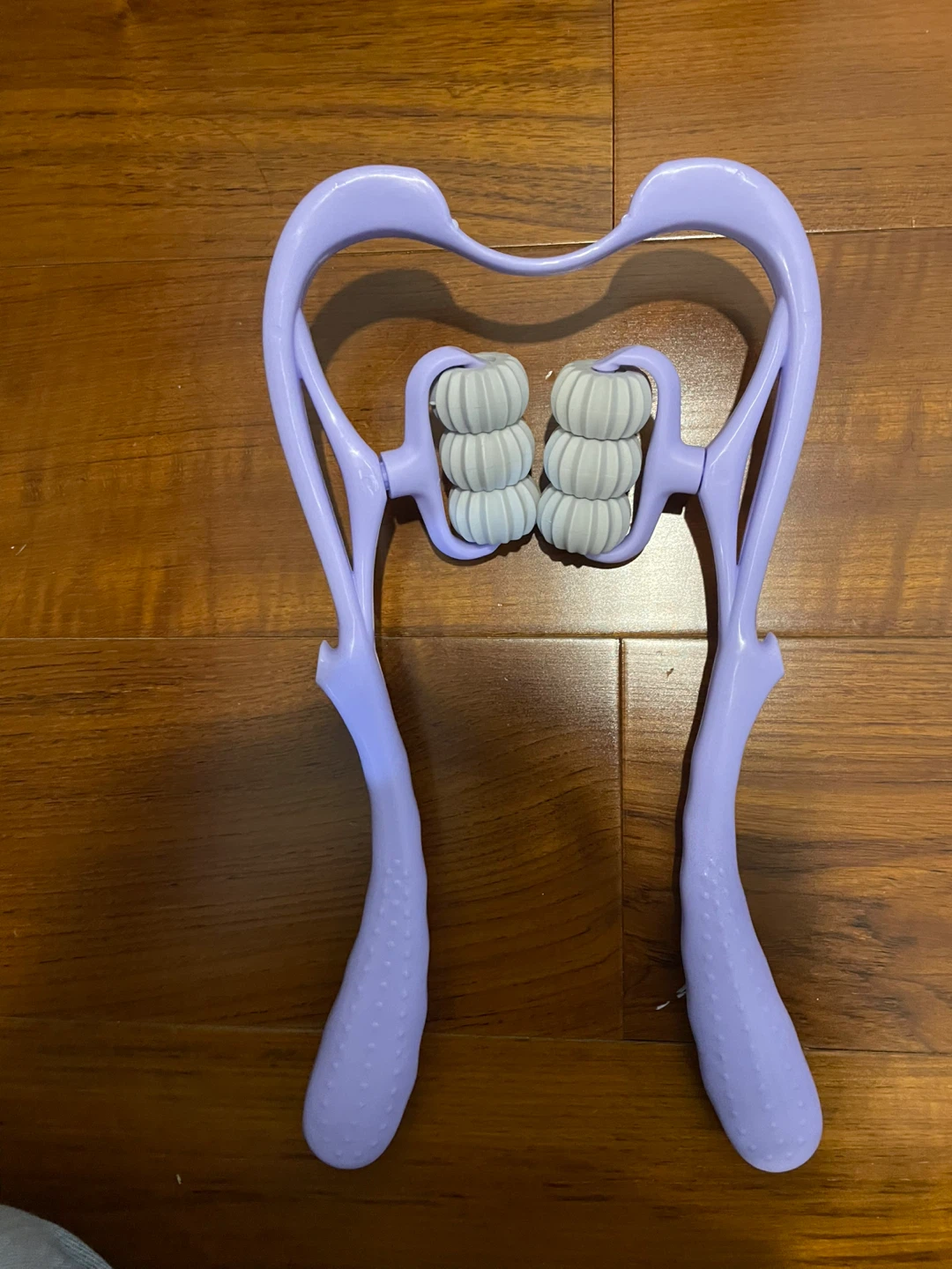 Purple Neck and Shoulder Massager Roller - photo 2