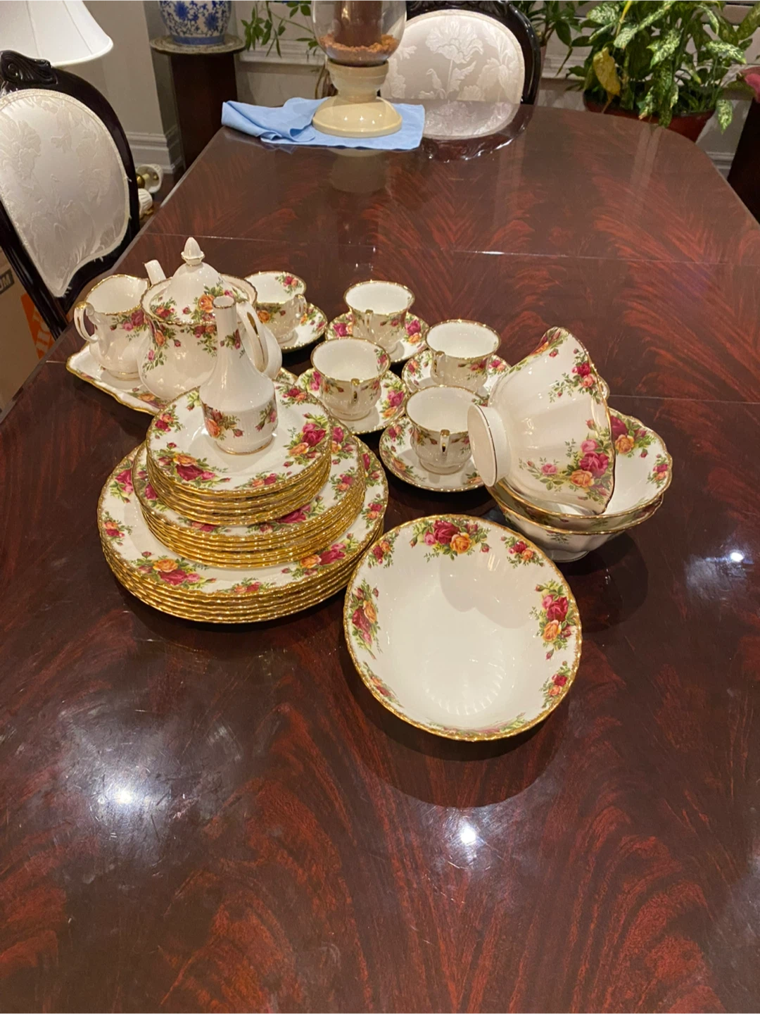 Royal Albert Old Country Roses Dinnerware Set - photo 3