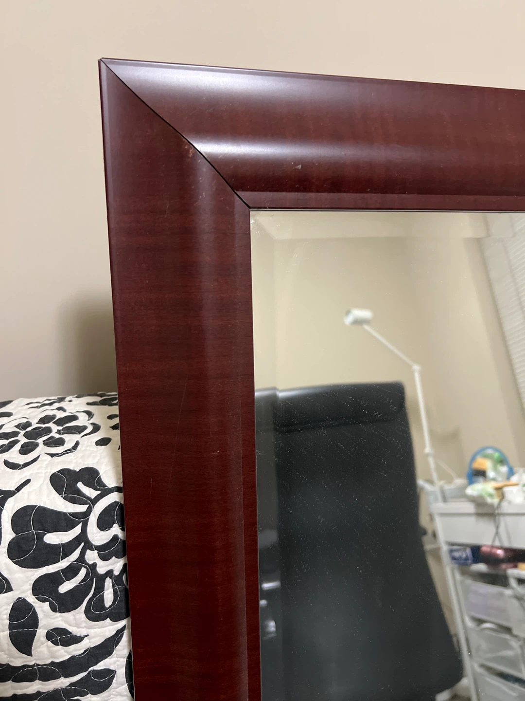 Wooden Framed Mirror - photo 3