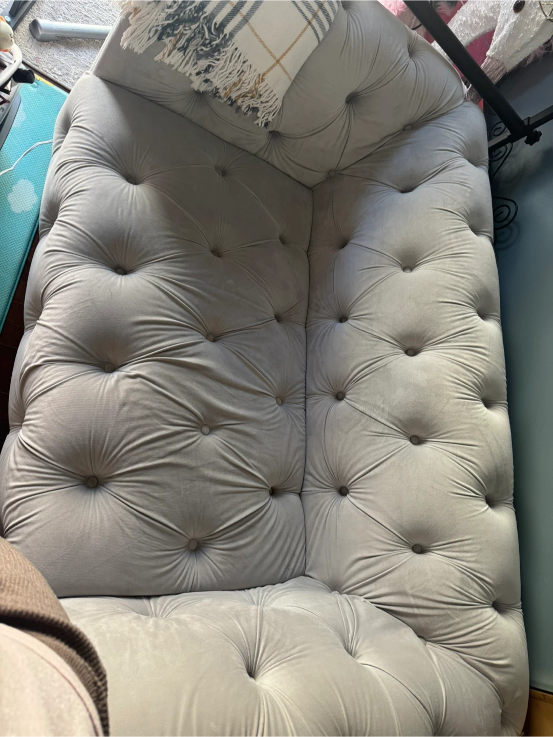 Tufted Chesterfield Sofa Couch - photo 2