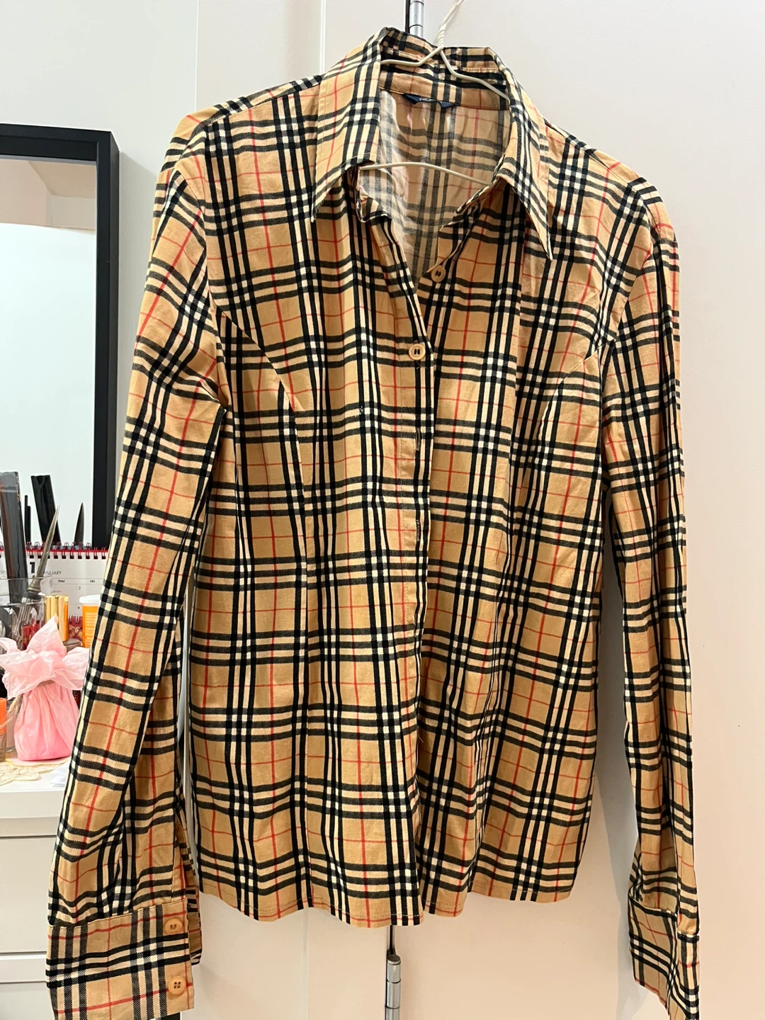 Nova Check Button-Up Shirt