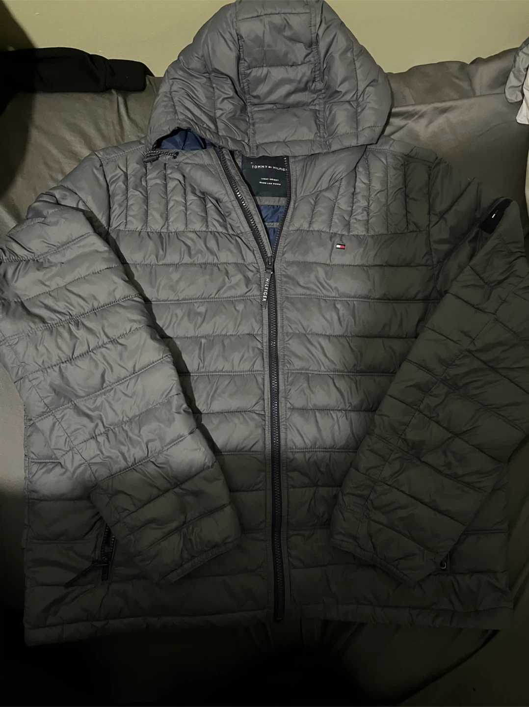 Tommy Hilfiger Puffer Jacket (Grey)