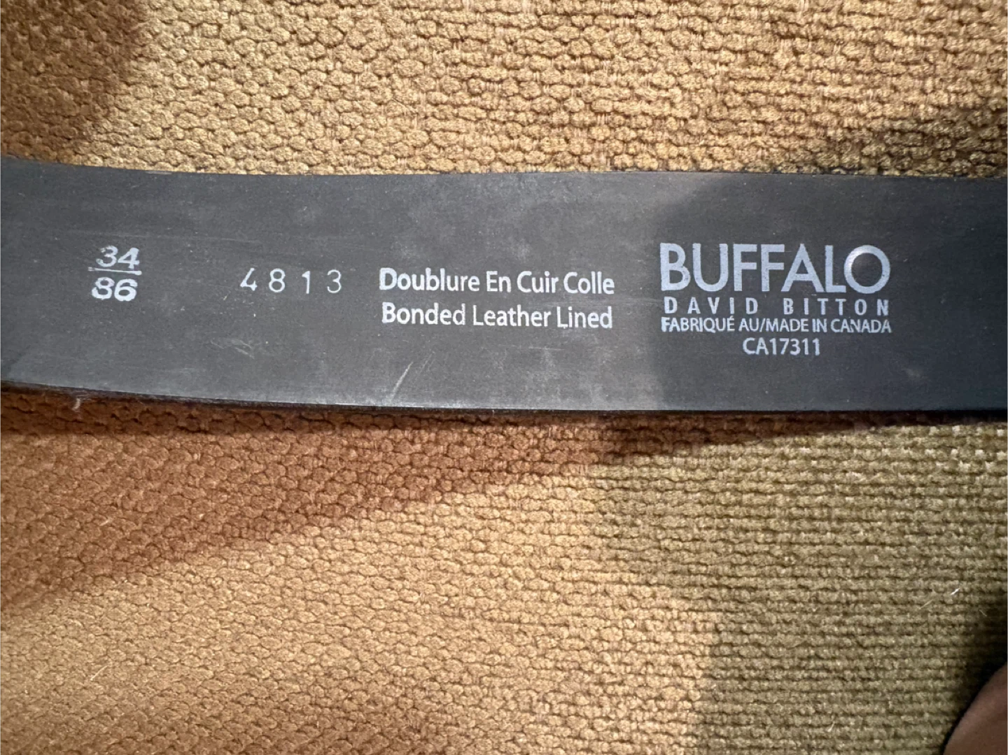 Buffalo David Bitton Belt - Size 34/36 - photo 2