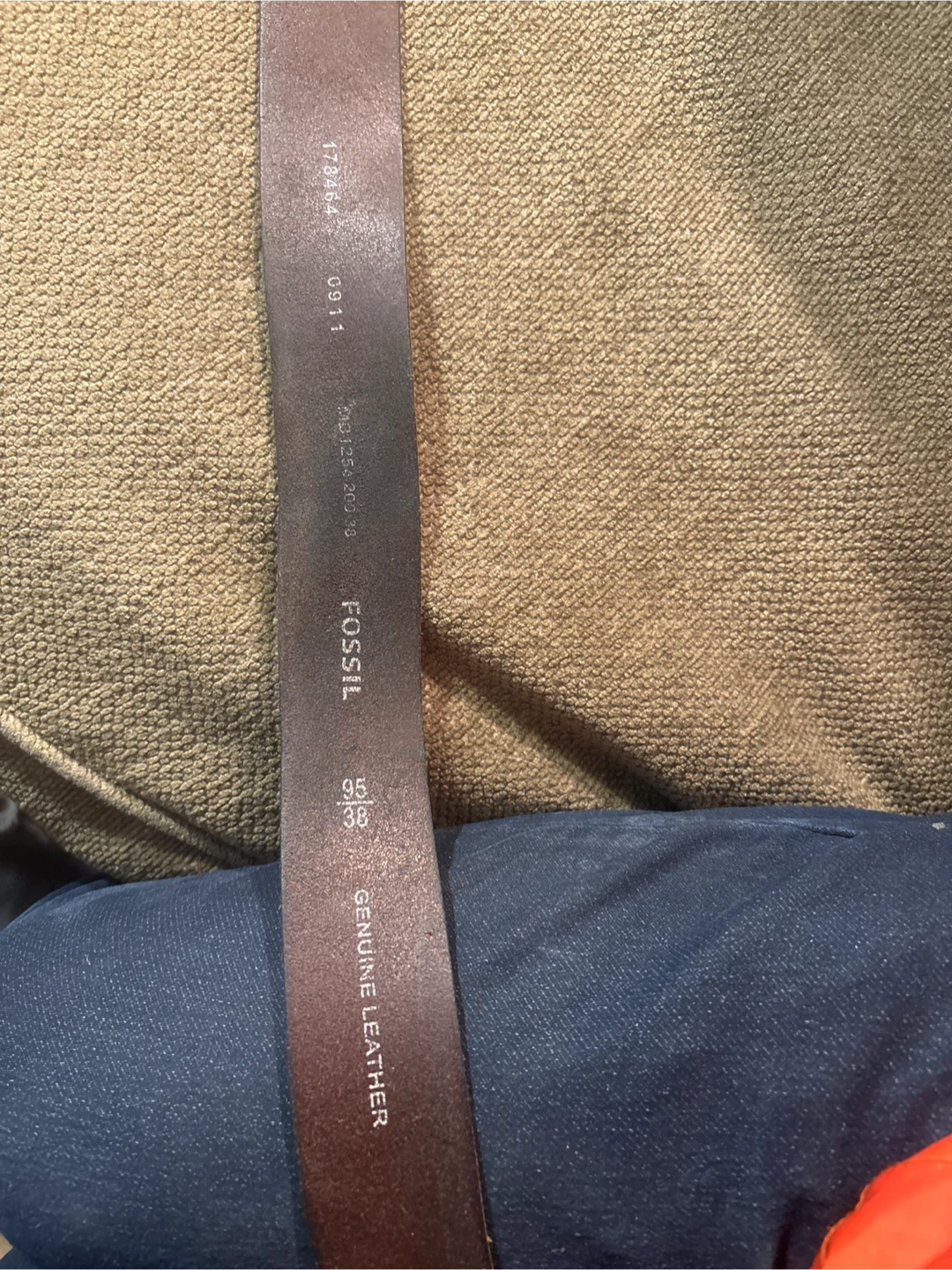 Fossil Genuine Leather Belt - photo 3