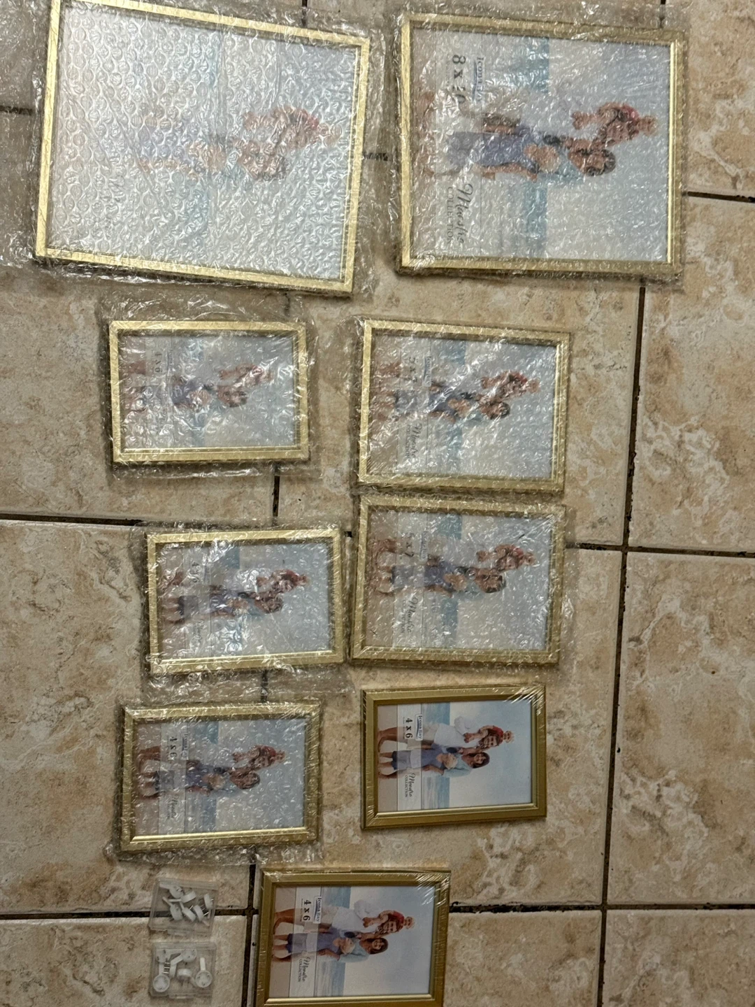 Icona Bay 10 Piece Gold Picture Frame Set - photo 2
