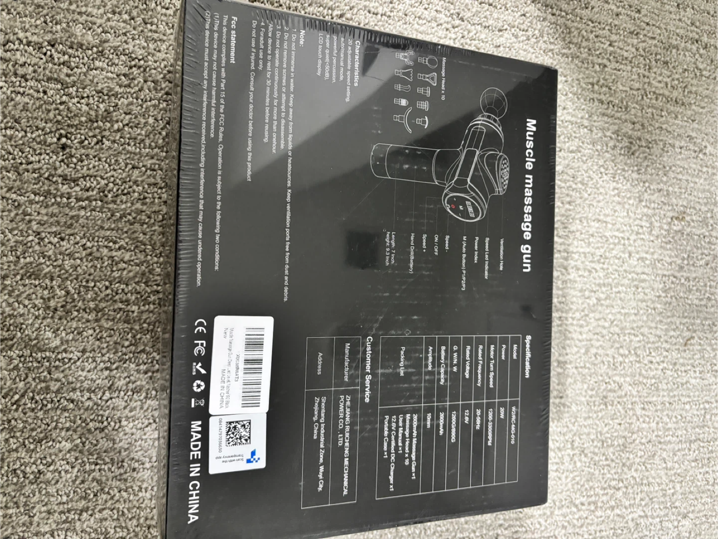 BNIB-Wattne W2 Muscle Massage Gun - photo 2