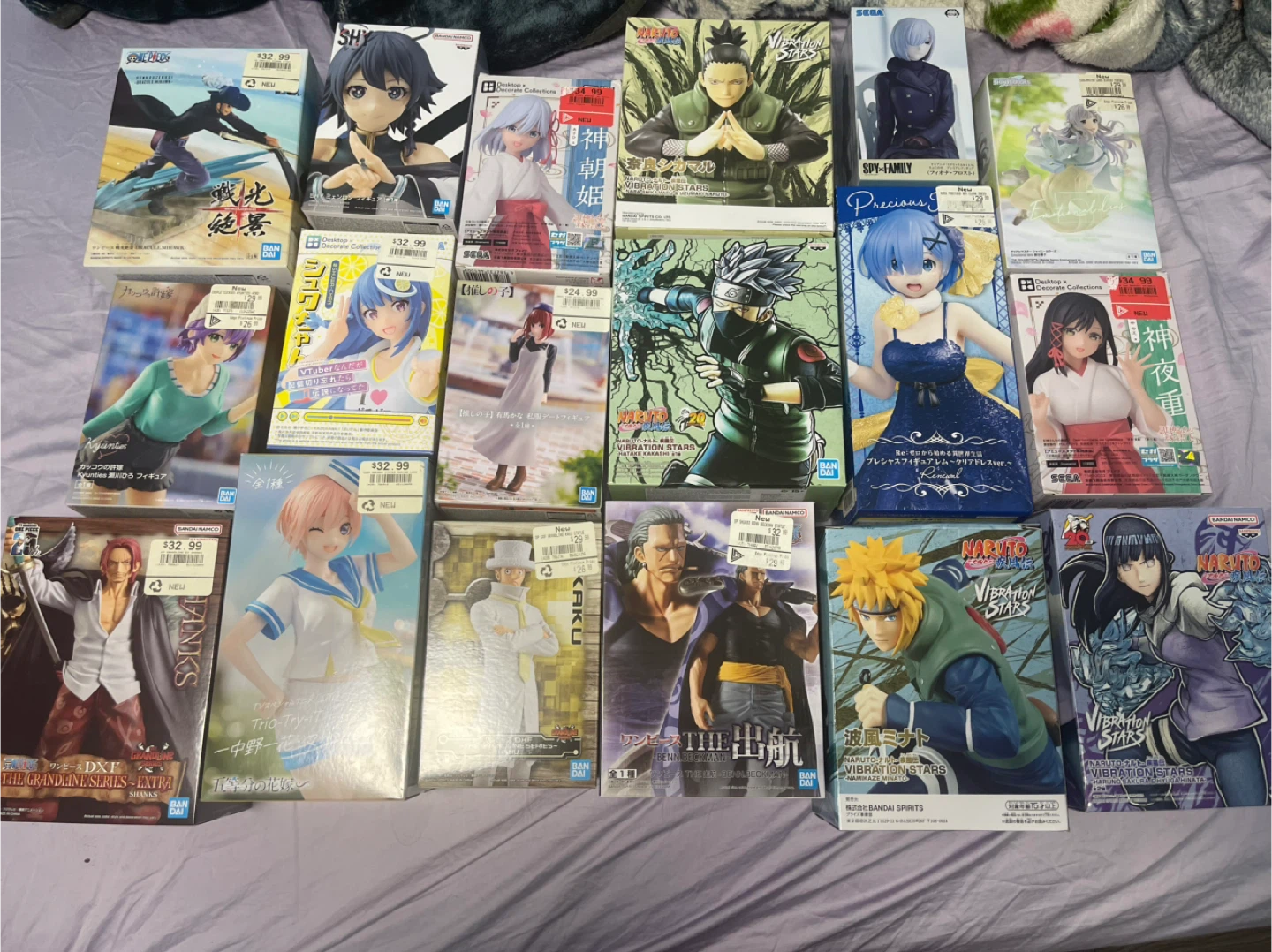 Anime figure lot