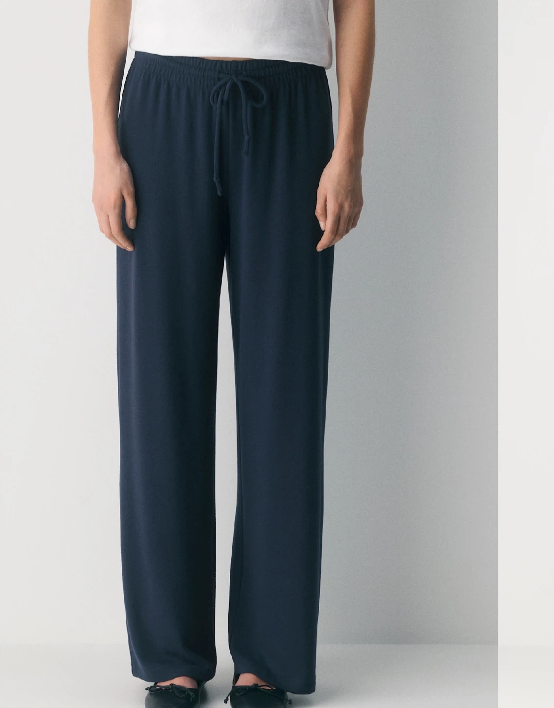 Brand new Navy Blue Wide Leg Lounge Pants