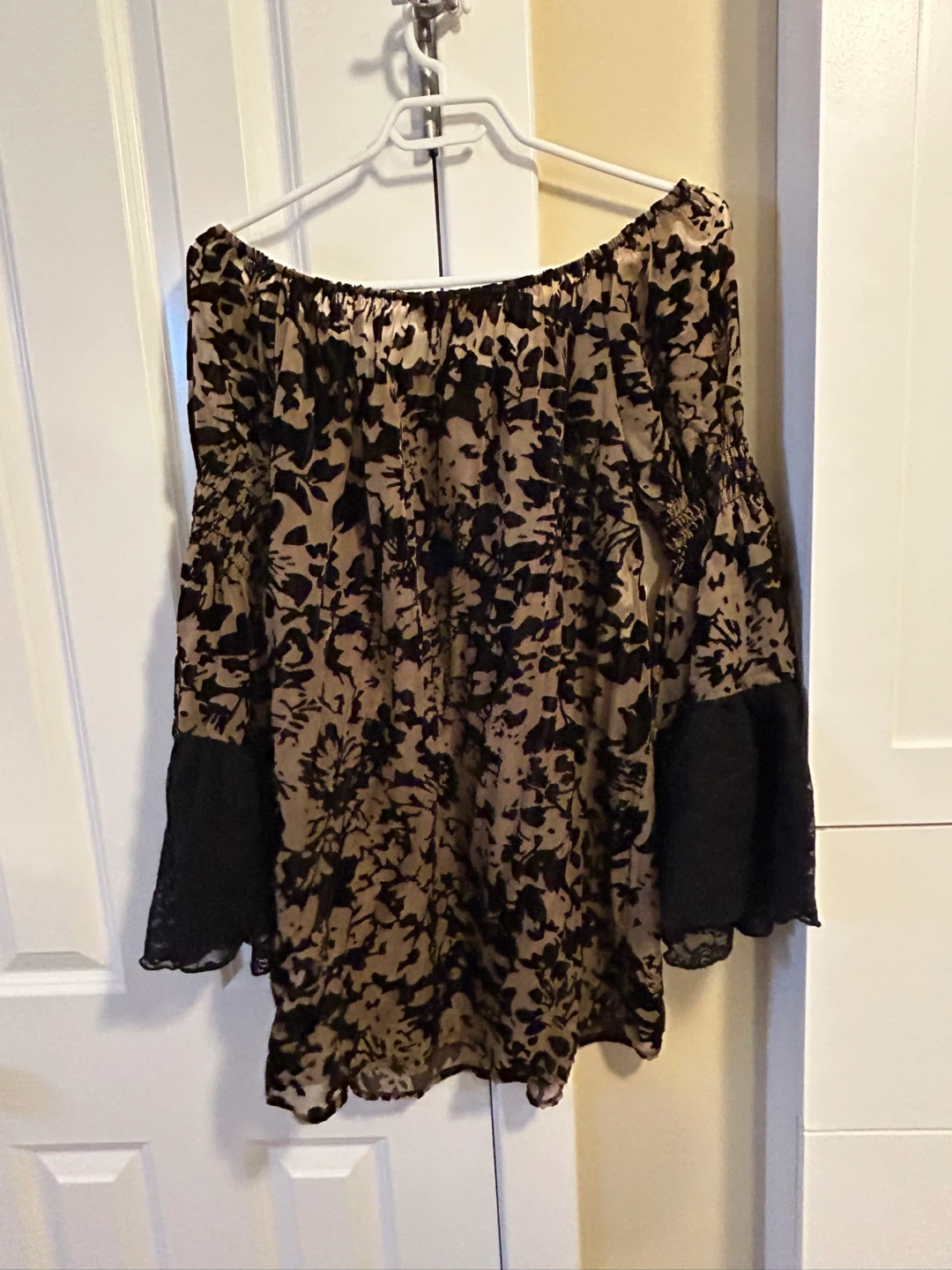 Joseph Ribkoff Off-the-Shoulder Floral Blouse - photo 3