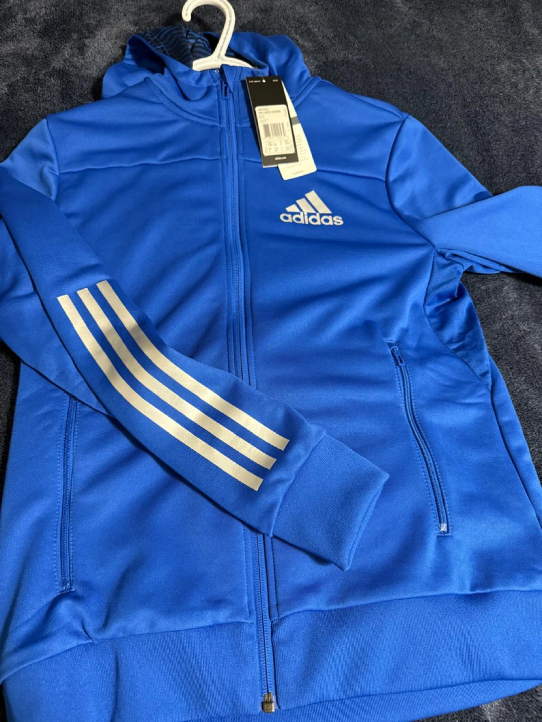 Adidas Youth Full Zip Hoodie