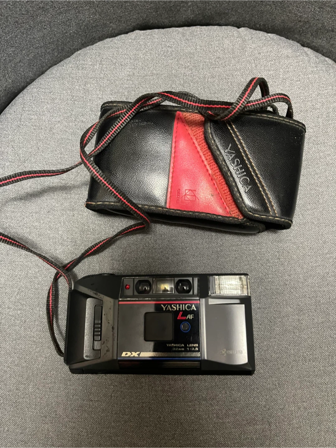Yashica Film Camera with Case