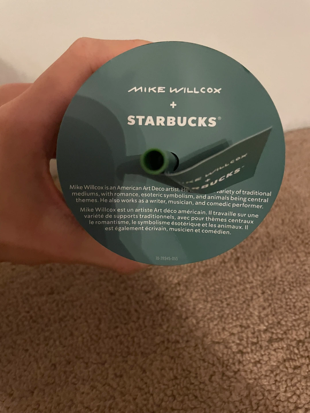 Starbucks Mike Willcox Tumbler - photo 2