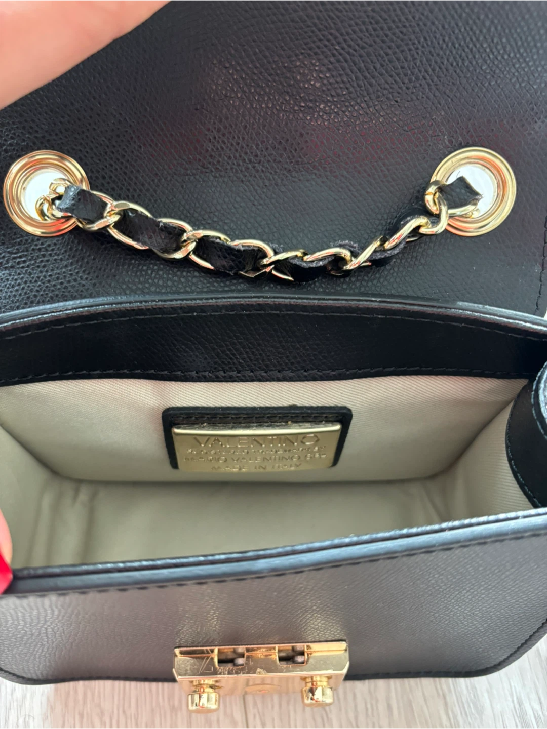 Valentino Black Studded Crossbody Bag - photo 2