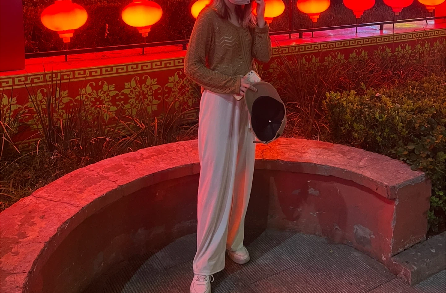 Women's Long-Sleeve Knit Sweater and Pants