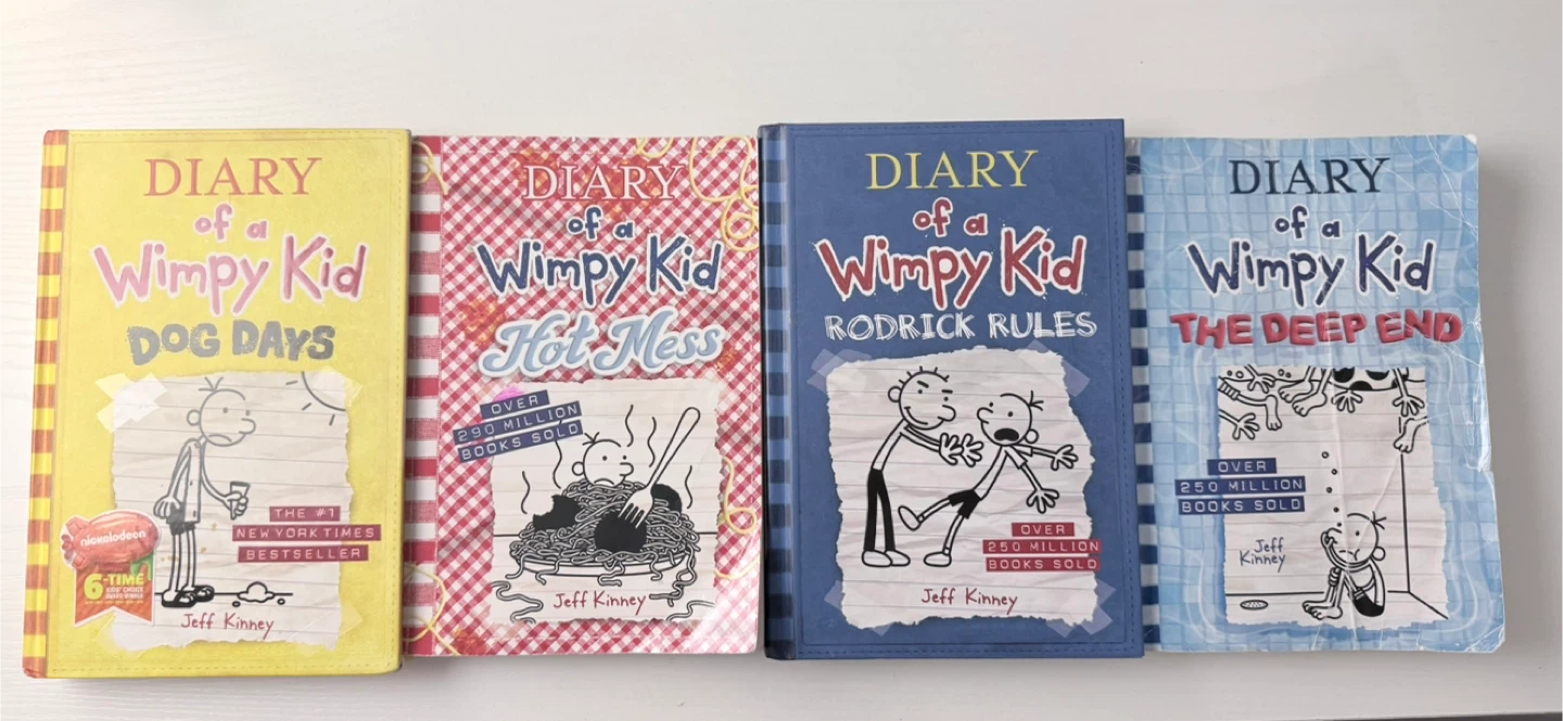 Diary of a Wimpy Kid Book Set