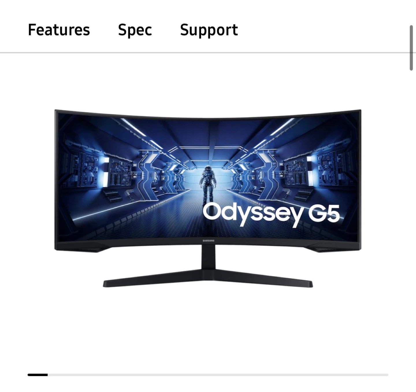 Samsung Odyssey G5 34inch Curved Monitor - photo 4