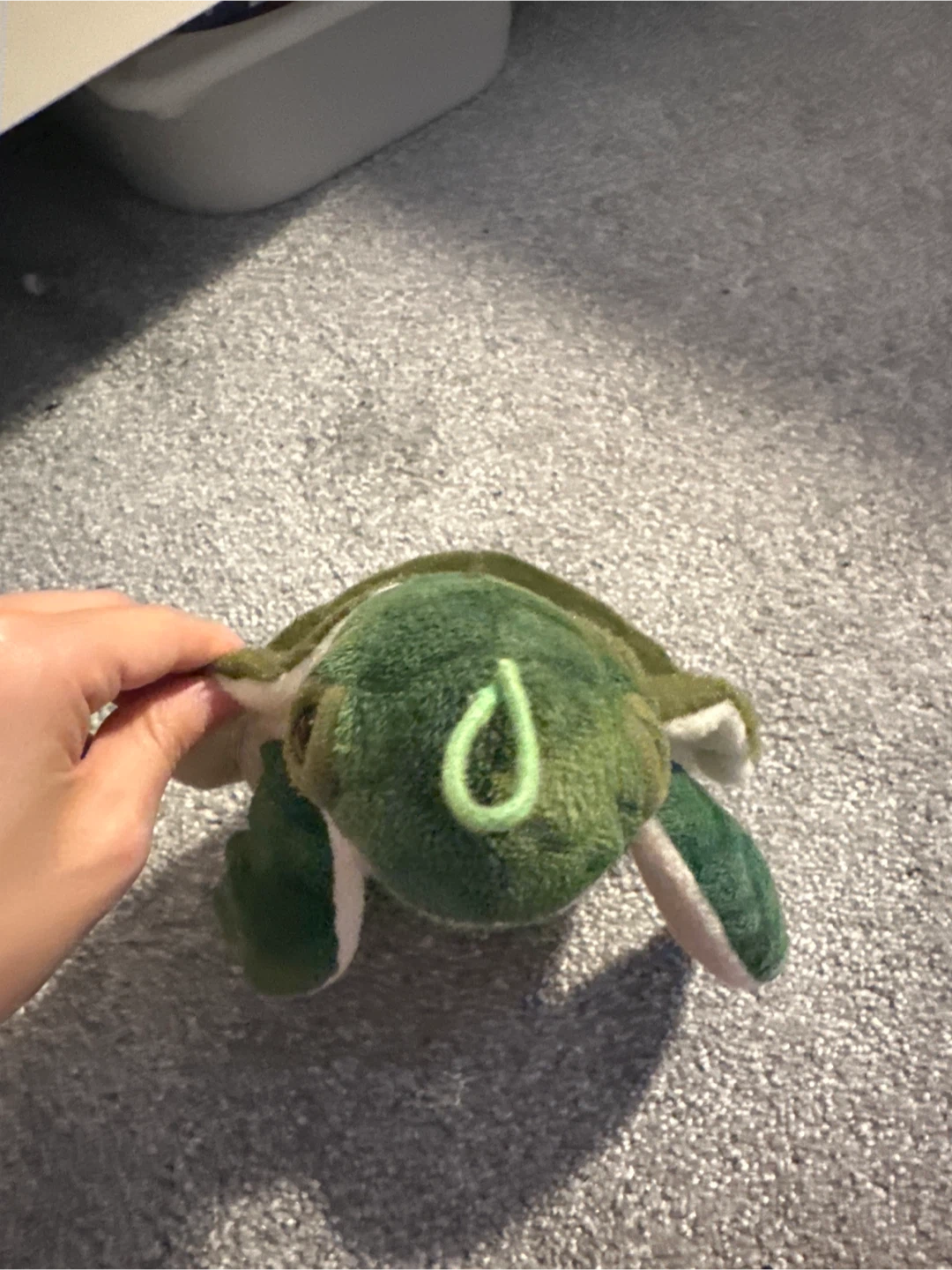 Green Stuffed Turtle Plush Toy - photo 2