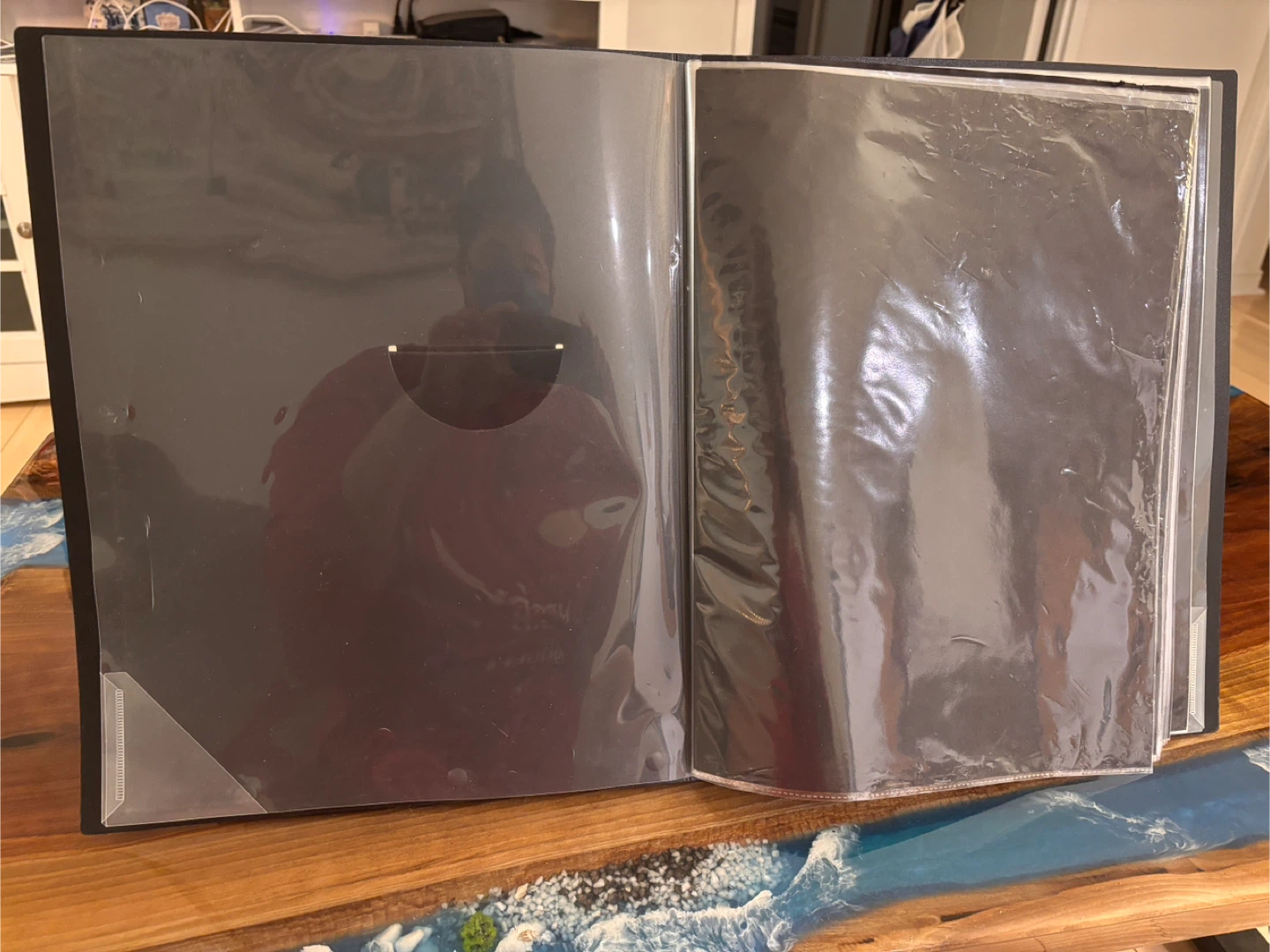 Black Binder Folder Organizer