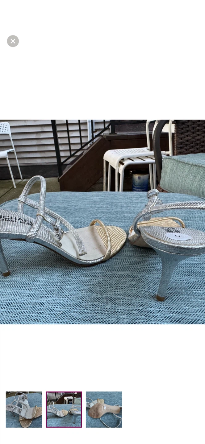 Michael Kors Silver and Gold Heels - US Size 5 - photo 2