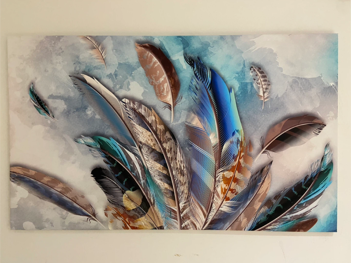 Feather Canvas Wall Art - photo 2