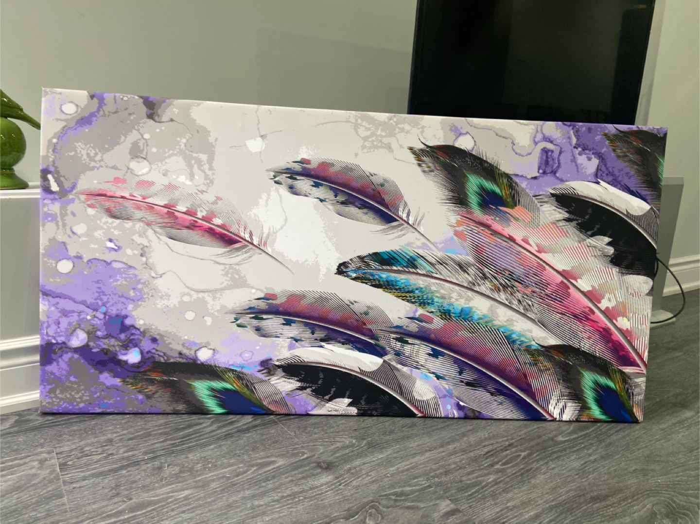 Feather Canvas Wall Art - photo 4