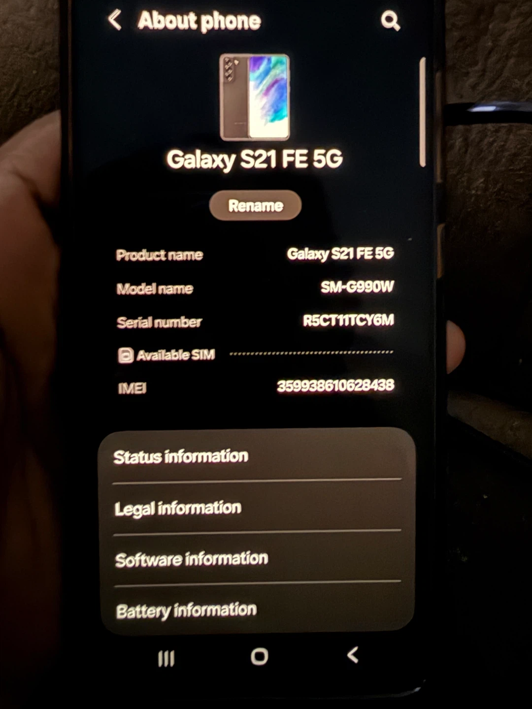 Samsung Galaxy S21 FE 5G Smartphone - photo 4