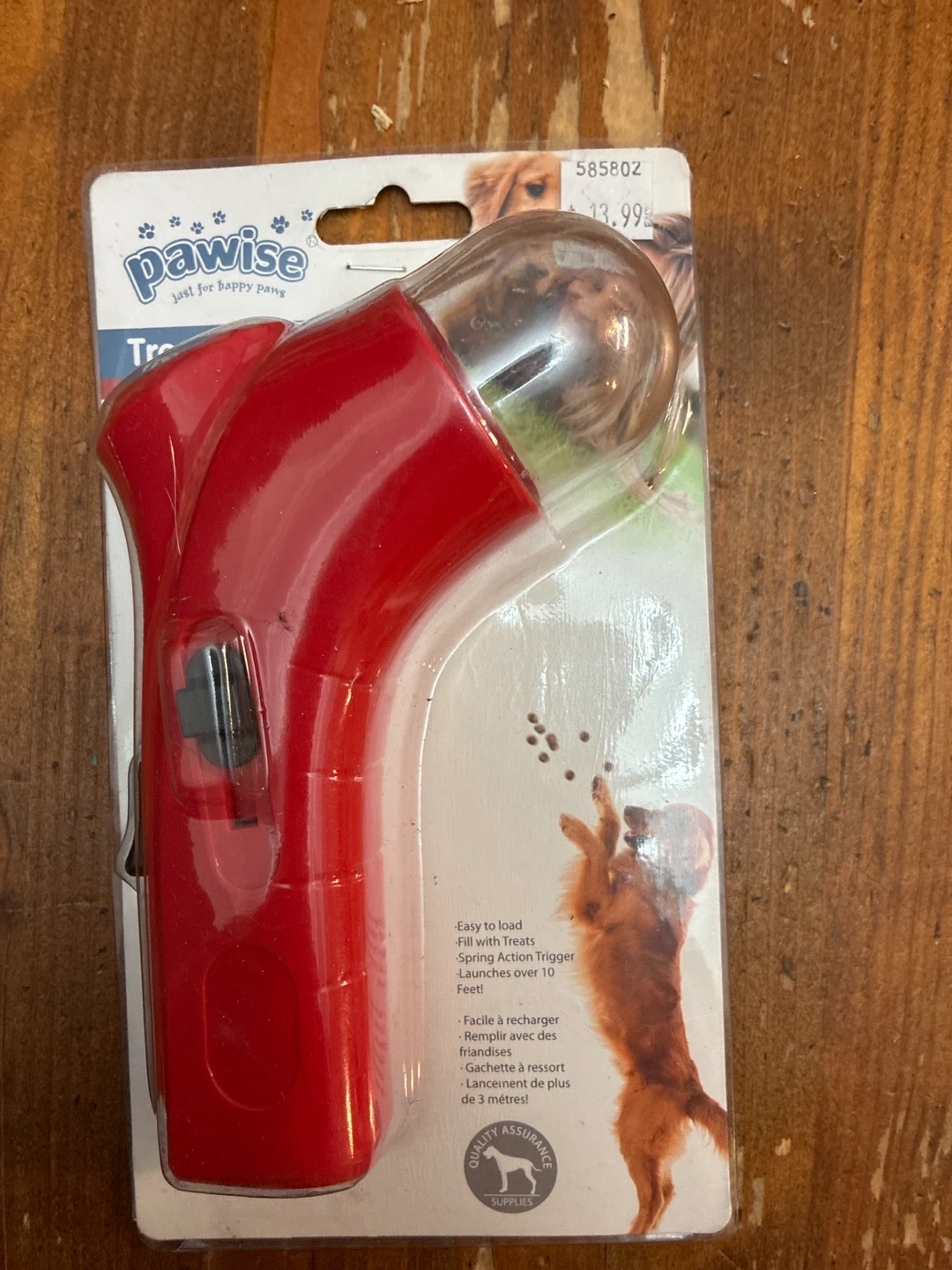 New Pawise Treat Launcher - Red