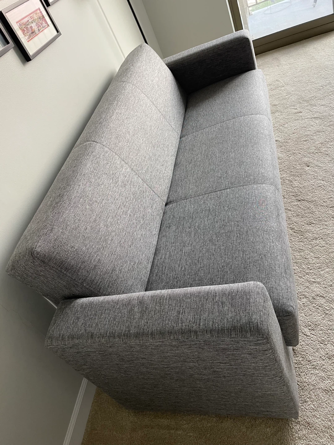 Grey Sofa Bed - photo 2