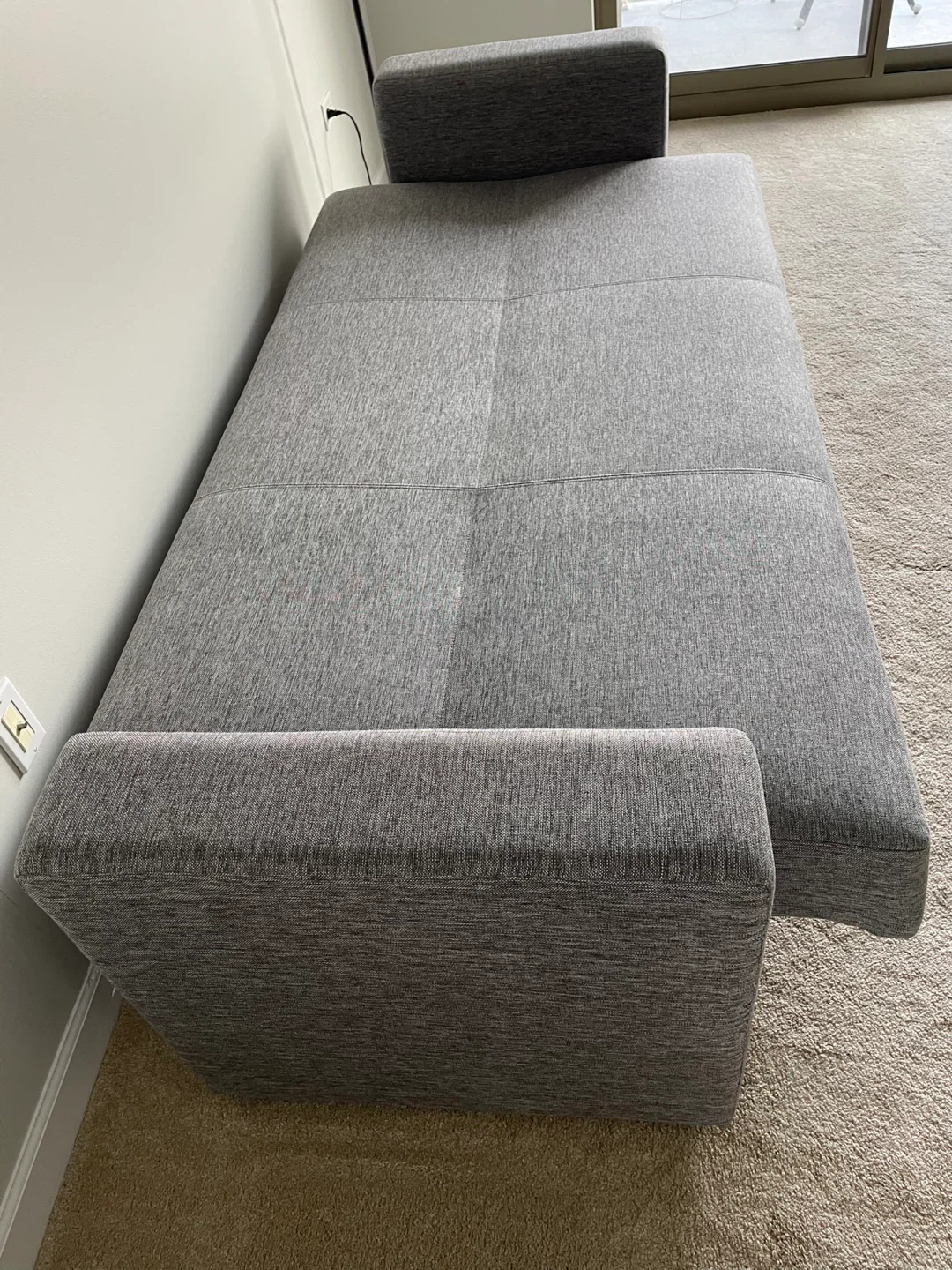 Grey Sofa Bed - photo 3