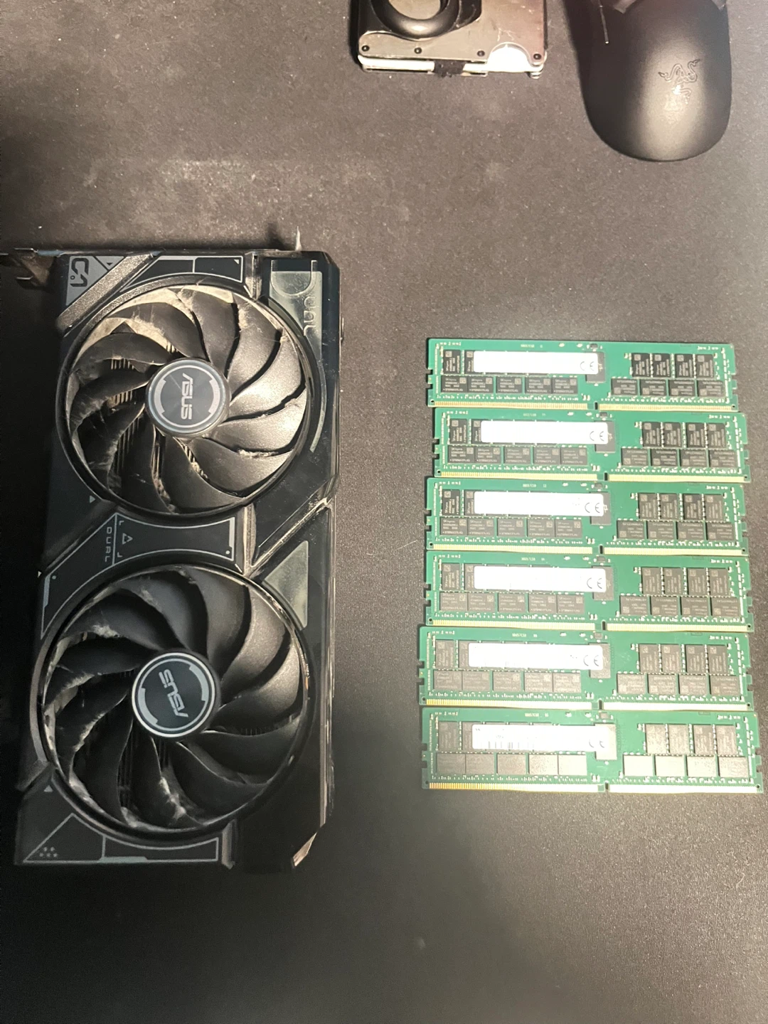 Asus 4060ti dual oc 16tb with other parts