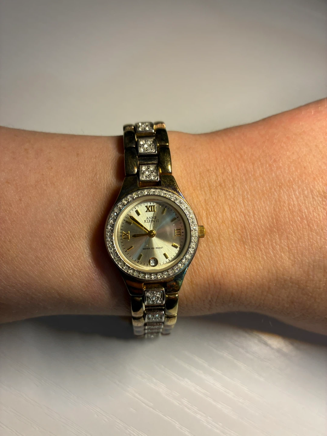 Anne Klein II 10/2713 Two Tone Quartz Analog Women's Watch