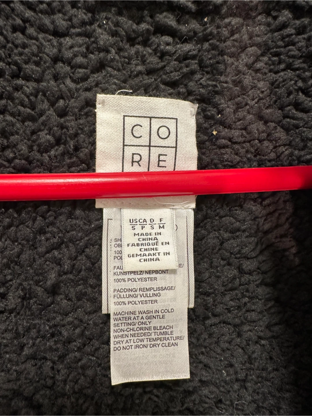 CORE Puffer Vest - Black - Size Medium - photo 3