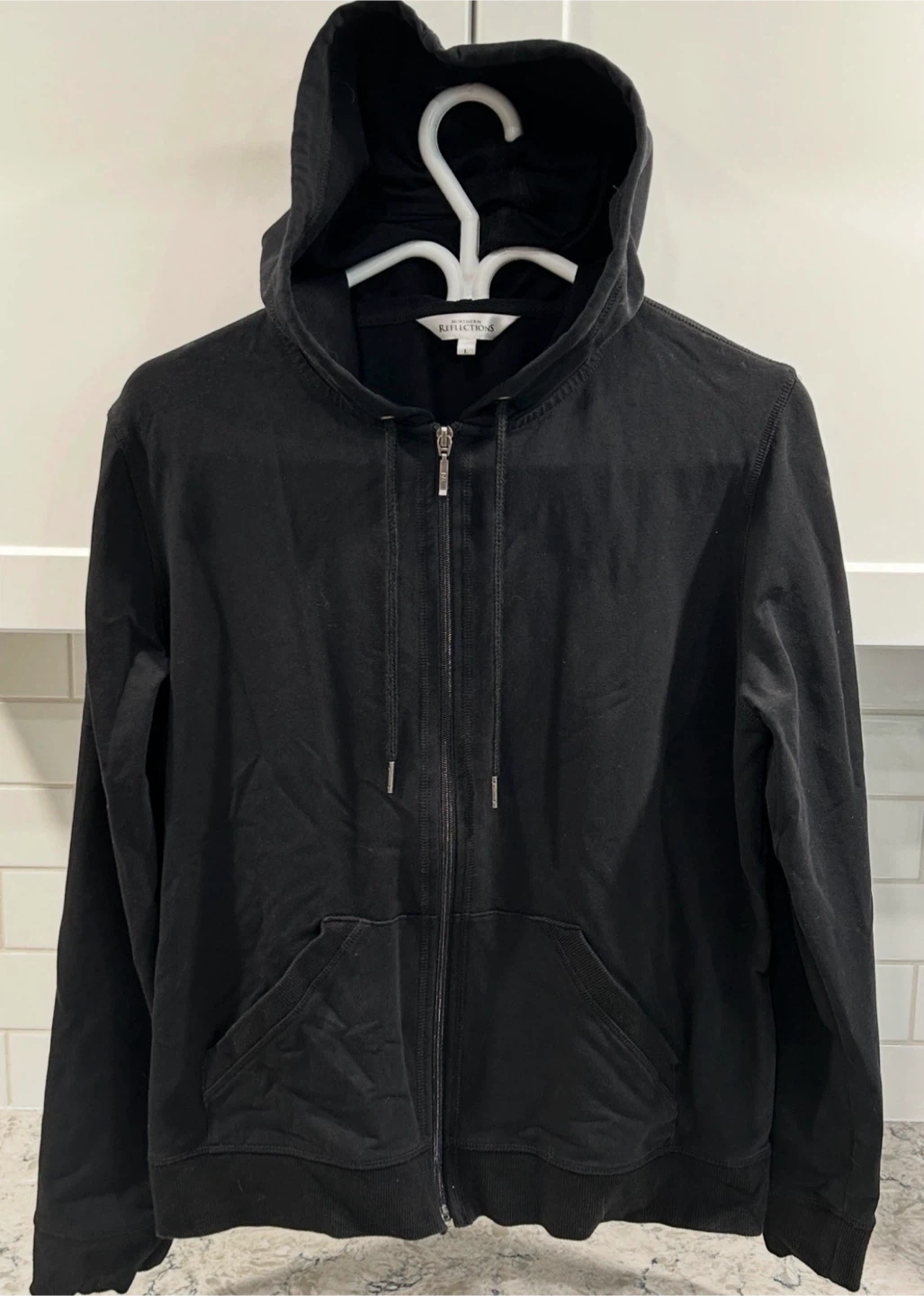 Women’s Black and White Zip Up Hoodie/Sweaters ($10 each) - photo 4