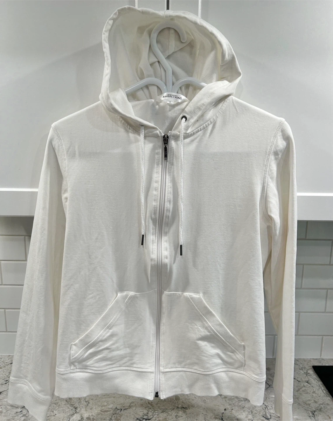 Women’s Black and White Zip Up Hoodie/Sweaters ($10 each) - photo 2