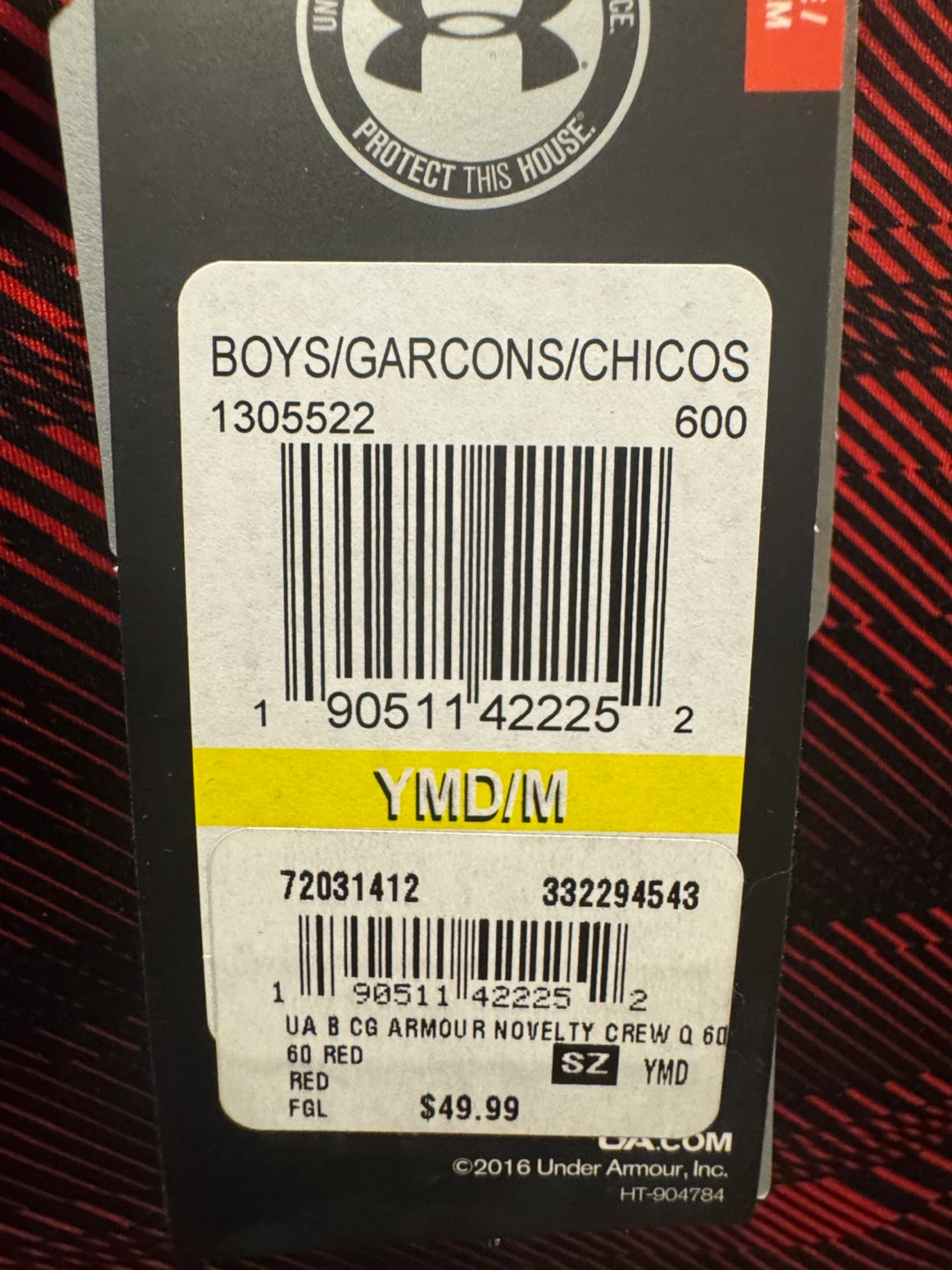 Under Armour Boys/Garcons/Chicos Long Sleeve Shirt YMD - photo 3