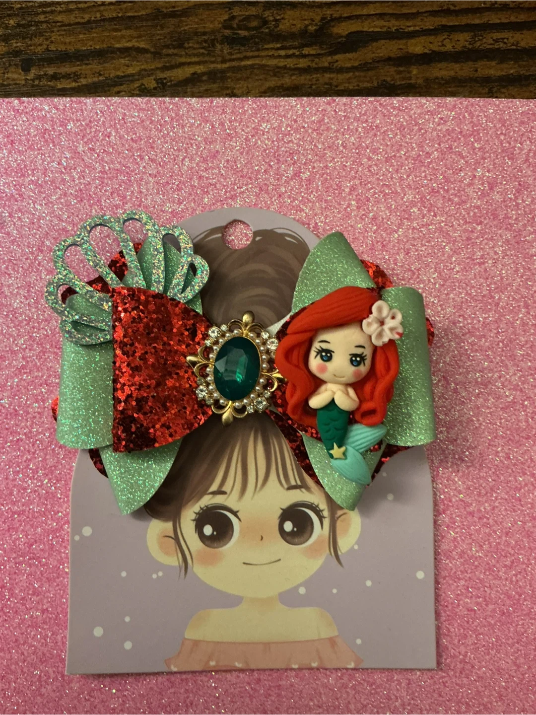 The Little Mermaid Ariel Hair Bow