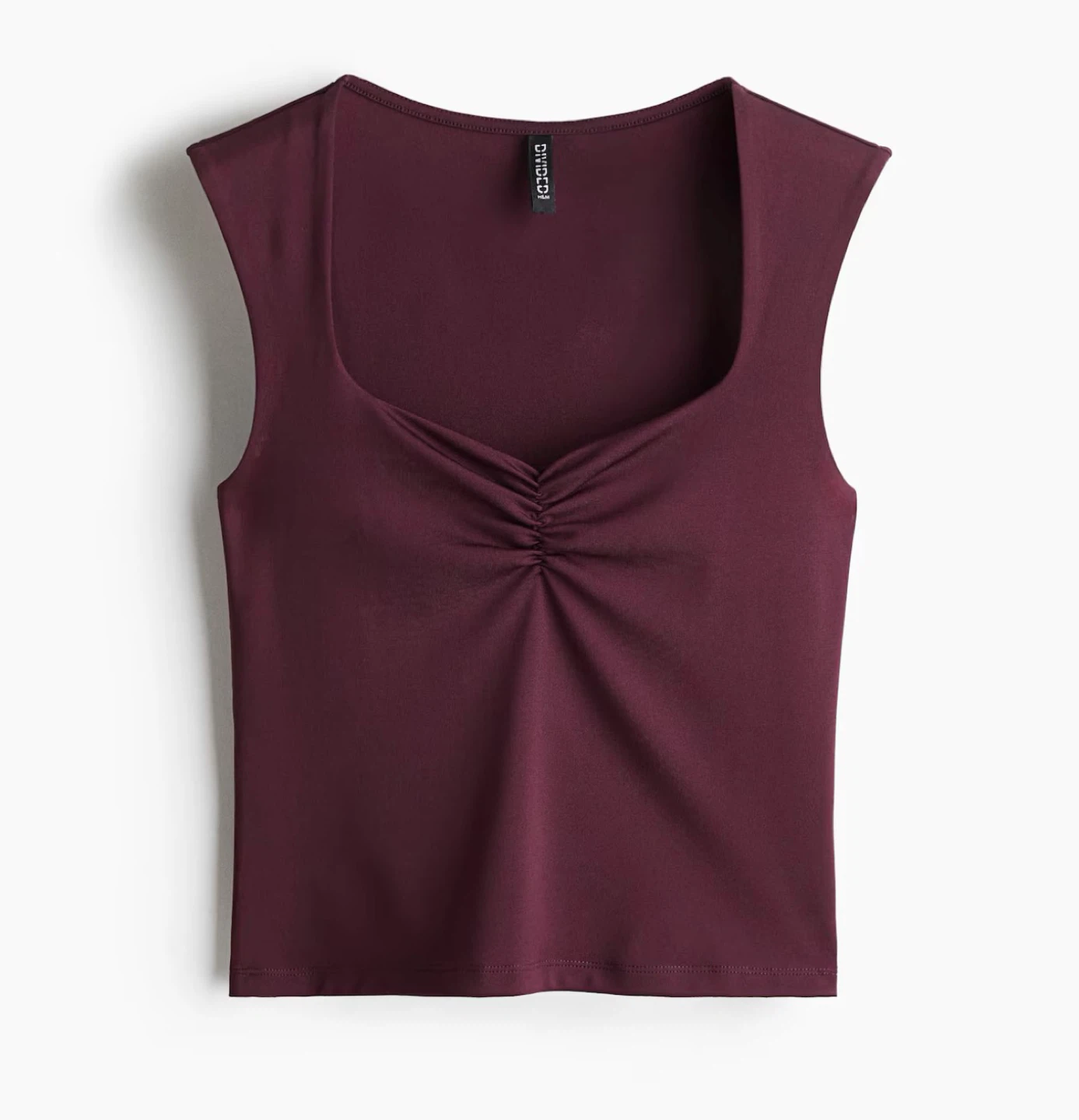 Gathered Sleeveless Too