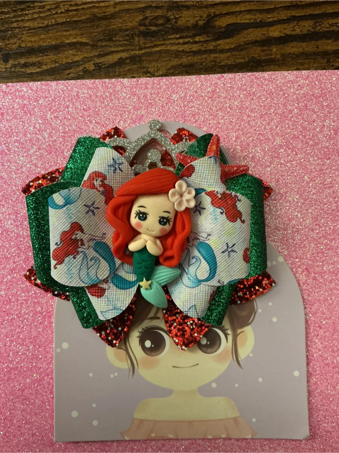 The Little Mermaid Ariel Hair Bow