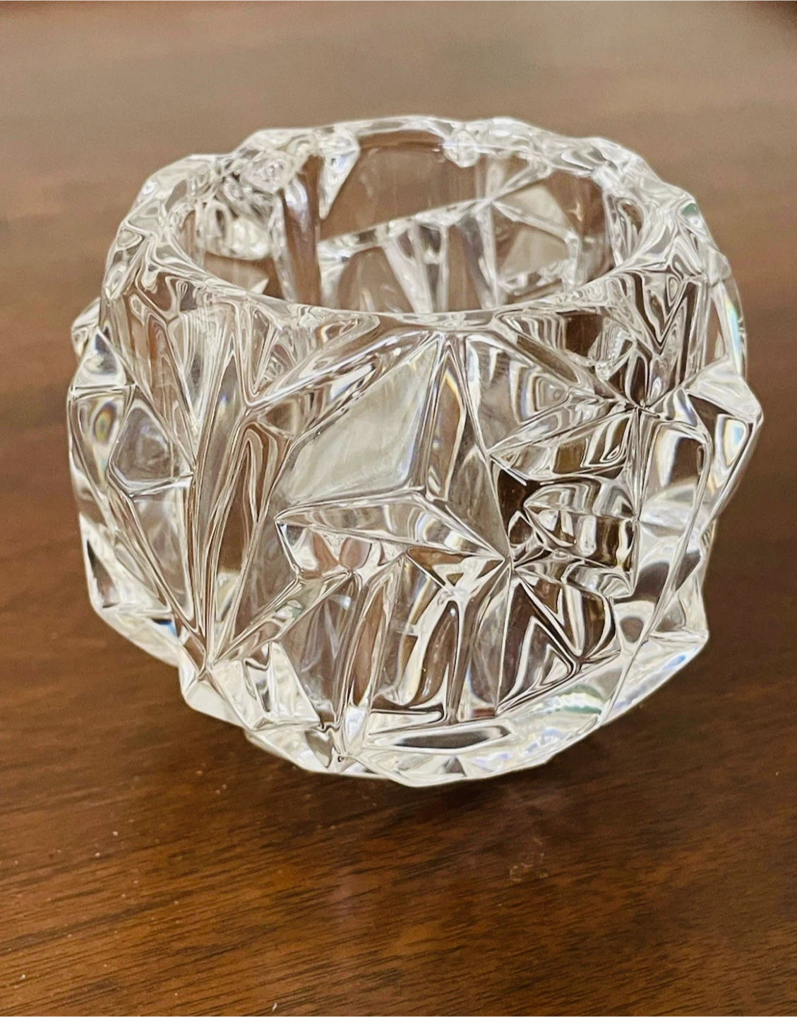 Tiffany & Co. Crystal tea light candle holder - photo 3