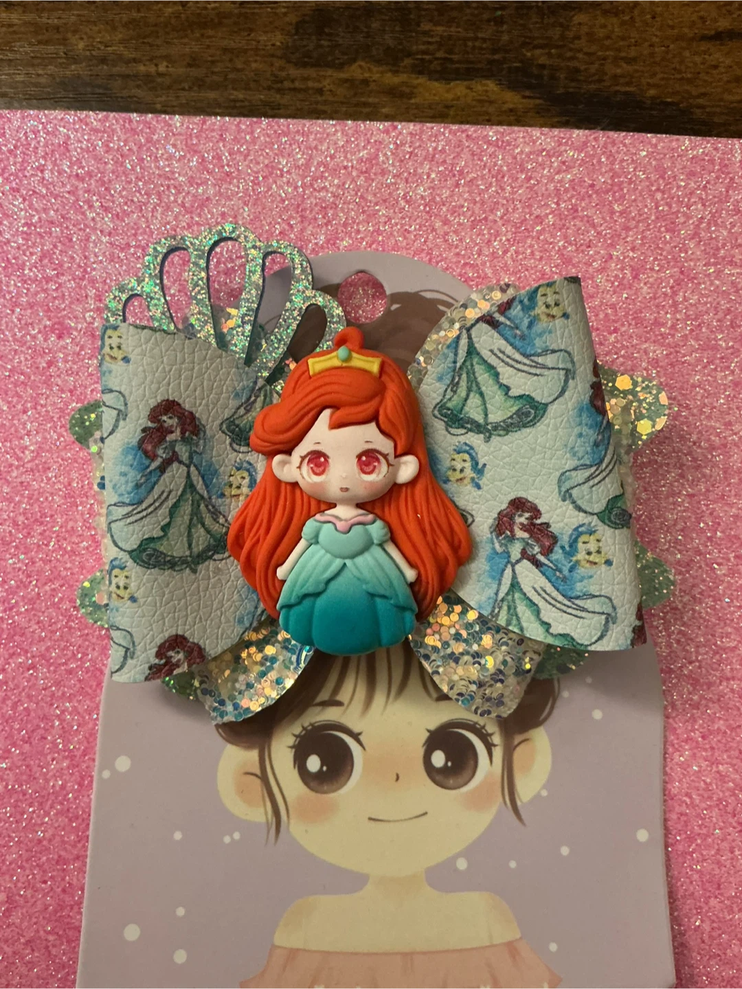 Disney Princess Ariel Hair Bow