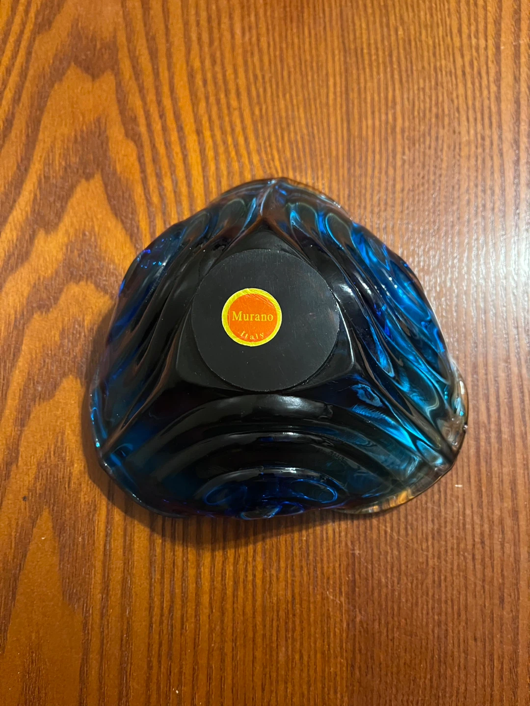 VINTAGE MURANO GLASS ASHTRAY & BOWL (Read description) - photo 4