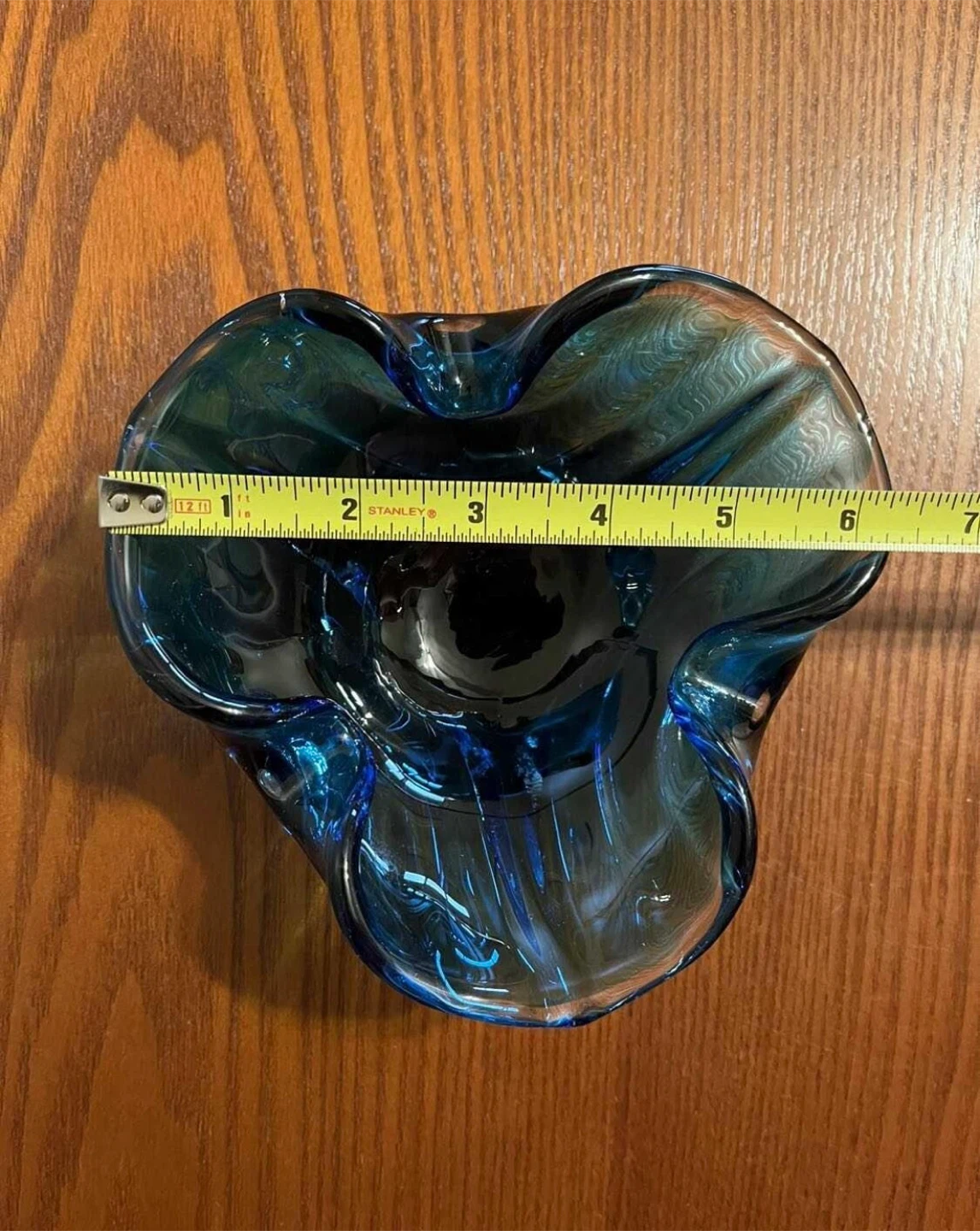 VINTAGE MURANO GLASS ASHTRAY & BOWL (Read description) - photo 3