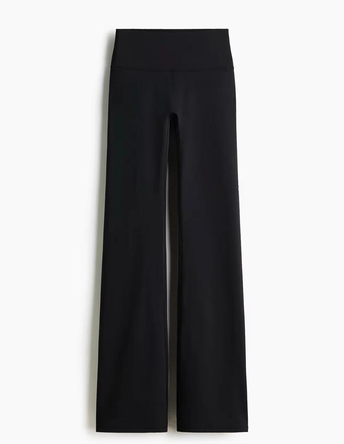 Black Flared Yoga Pants