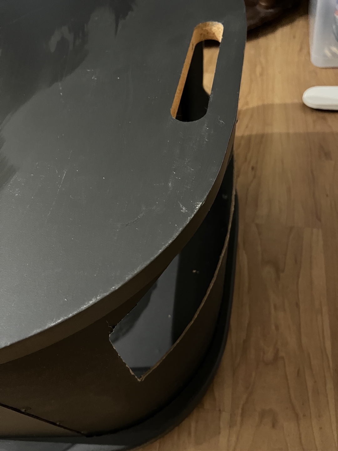 TV Stand with glass doors. - photo 5