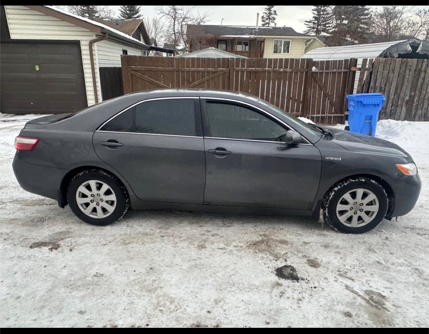 Dark Grey Toyota Camry Hybrid 2008 - photo 2