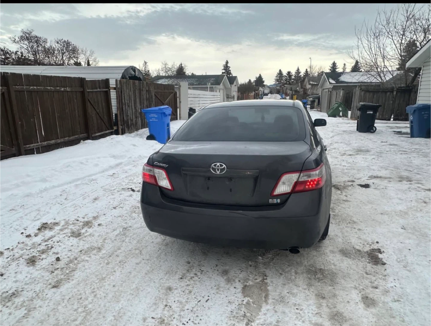 Dark Grey Toyota Camry Hybrid 2008 - photo 3
