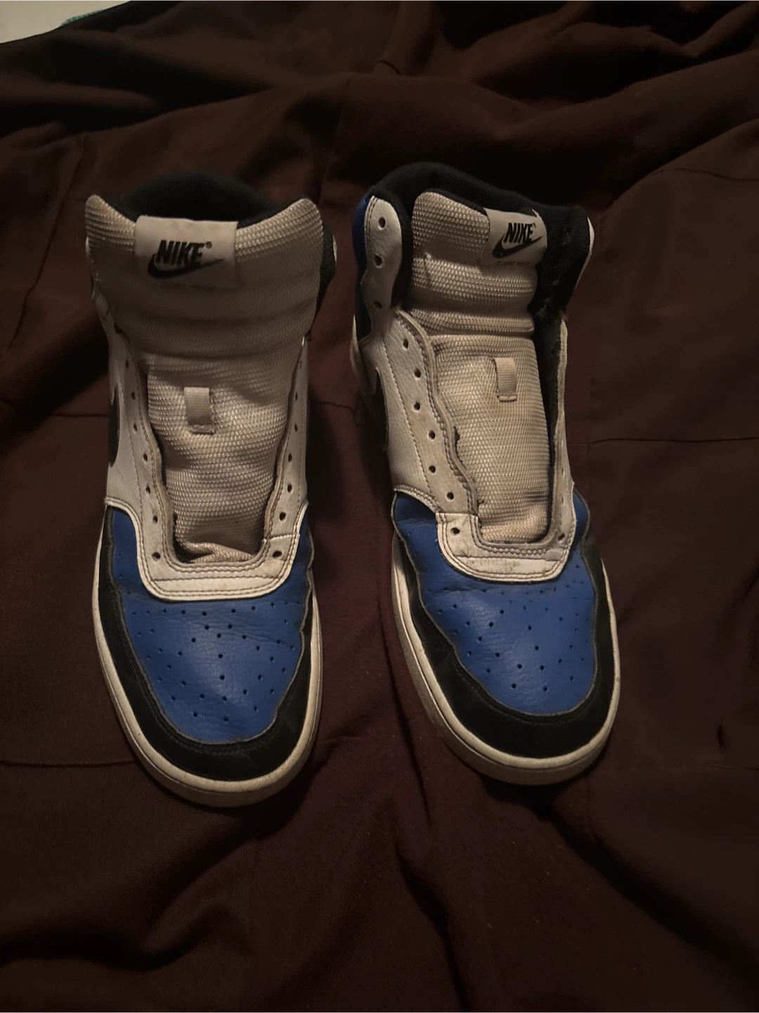 Nike High Top Sneakers - Blue/White (read description) - photo 4