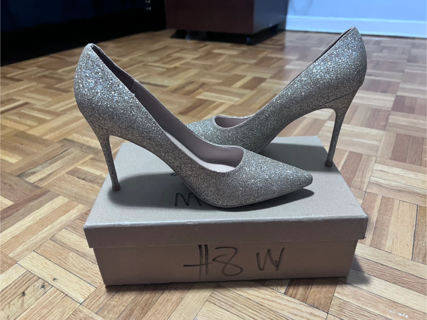 Sparkly Pointed Toe Heels - photo 3